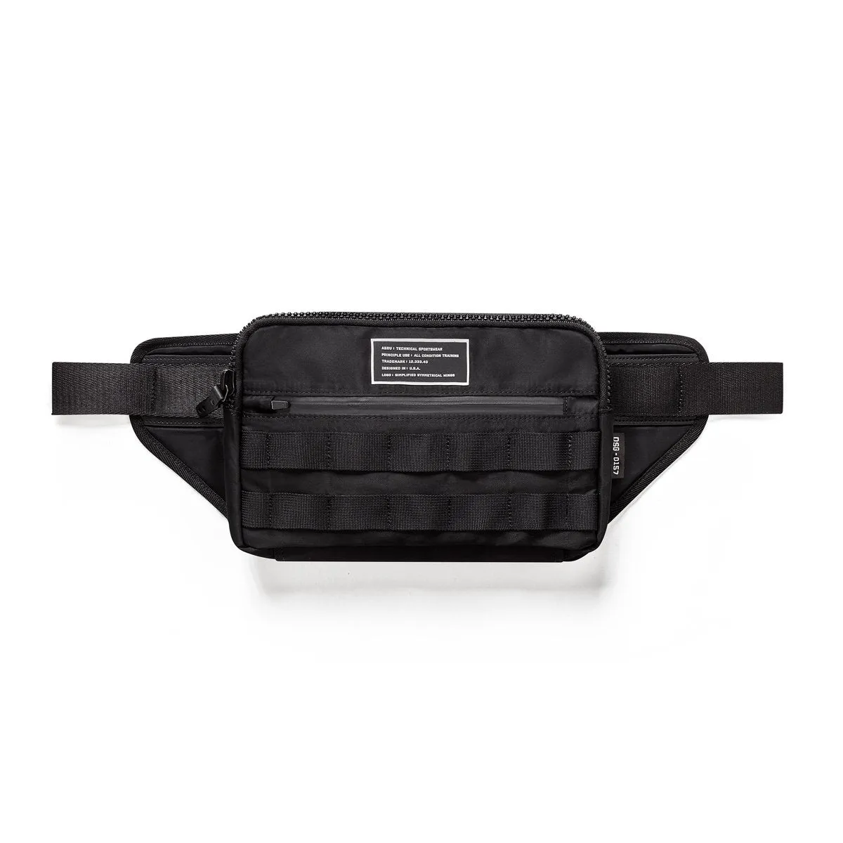 0157. MOLLE Utility Crossbody Bag - Black