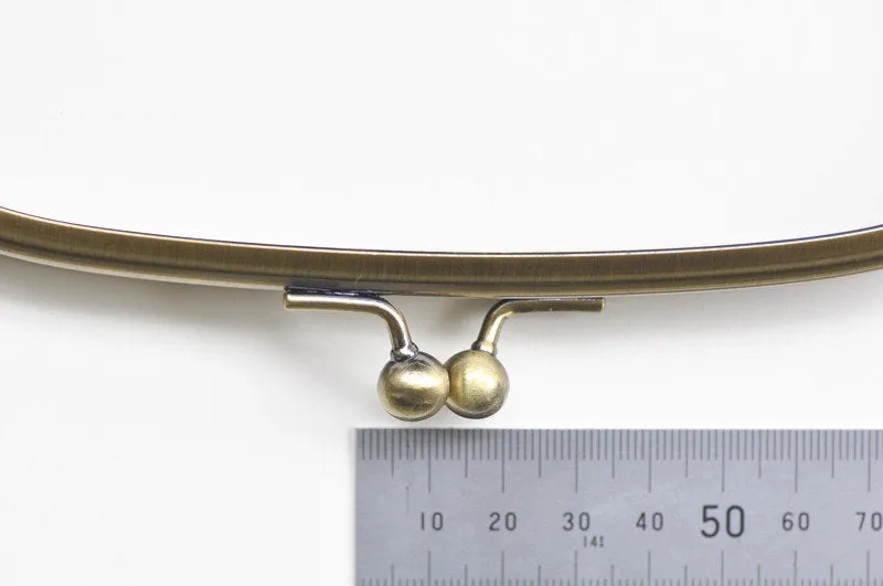 18cm Bronze Metal Purse Frame Clutch Purse Frame 18cm (7")