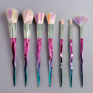 7pc Twist Makeup Brush Set