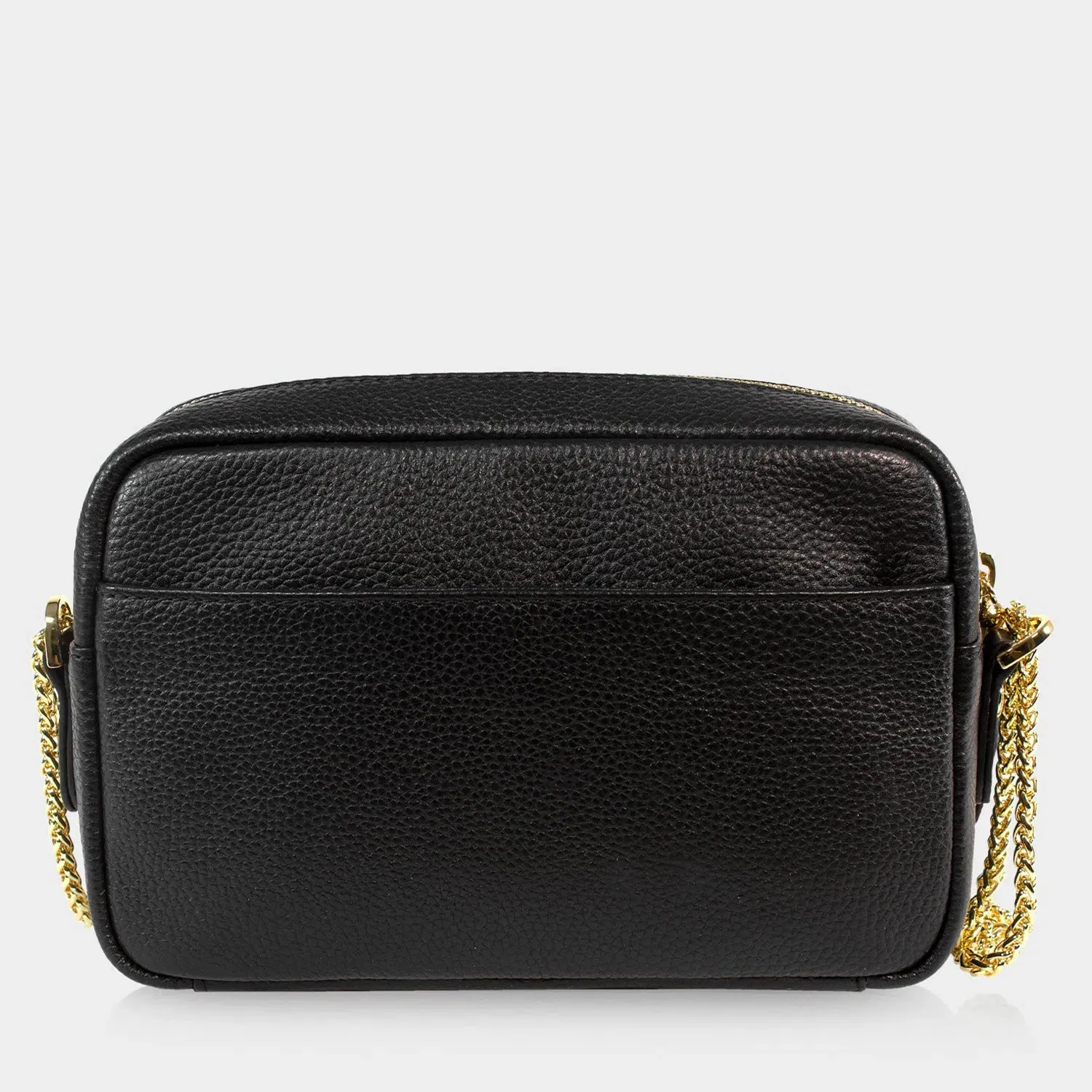 ALESSIA Camera Bag with Chain schwarz