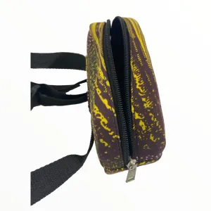 Ankara Fanny Pack Bag (Yellow)