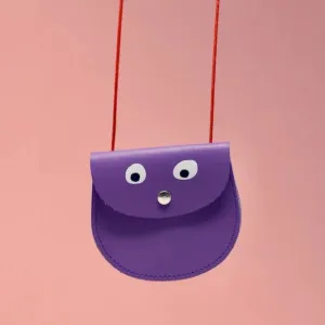 Ark Colour Design Lilac Googly Eye Pocket Purse