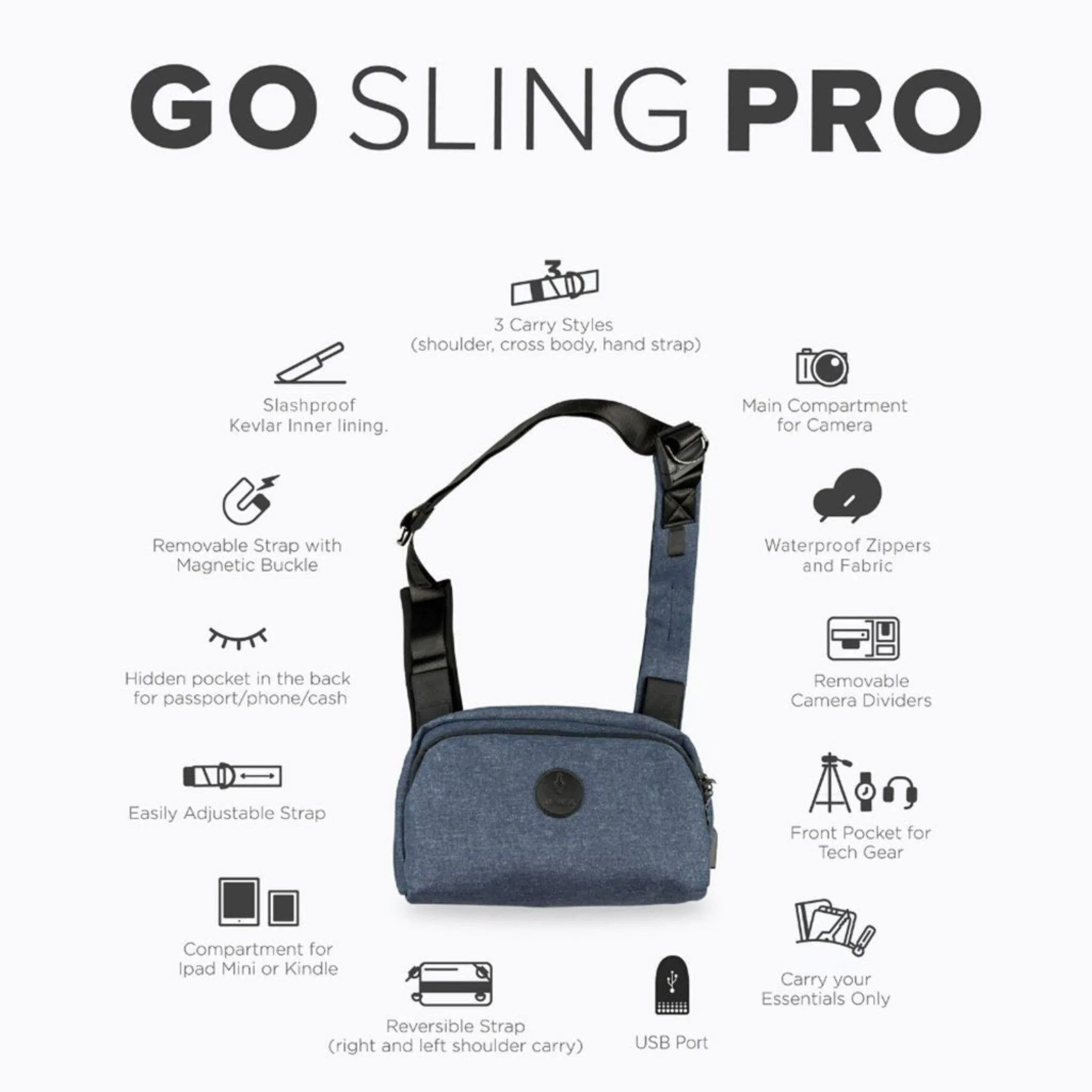 Bag - Sling Pro (Black)