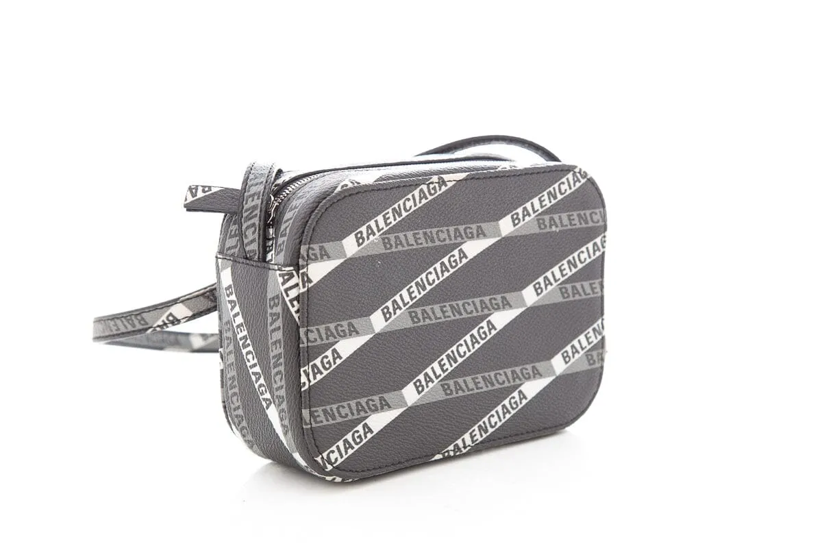 Balenciaga Black & White Camera Handbag