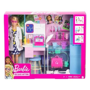 Barbie Medical Doctor Doll and Playset /  Ages: 3  Years