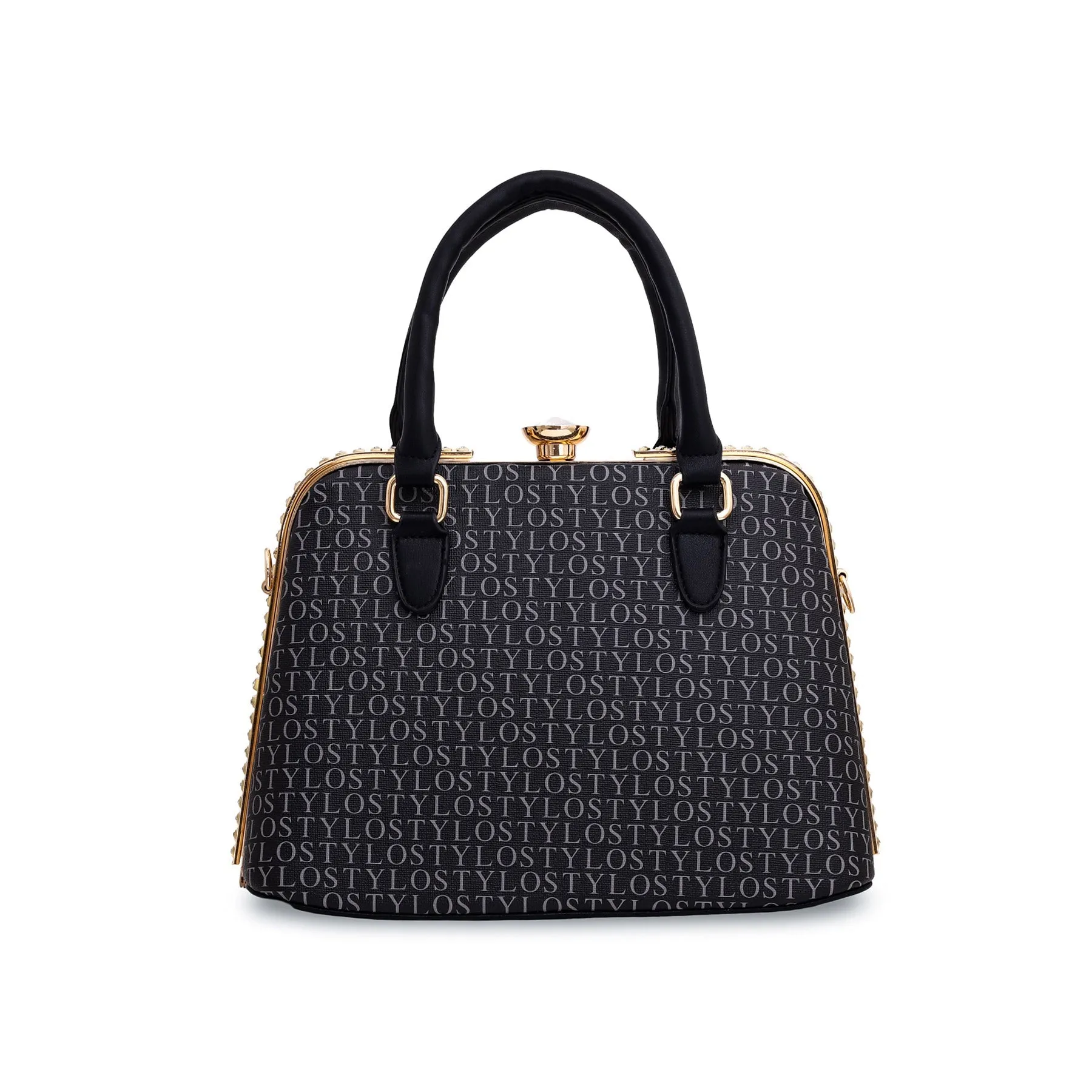 Black Formal Hand Bag P36042