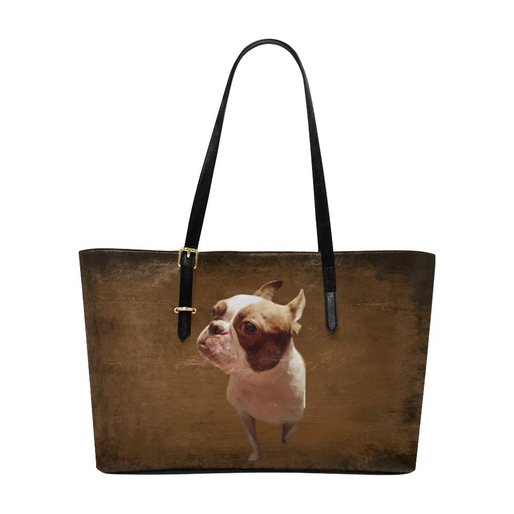 Boston Terrier Tote Bag -Large