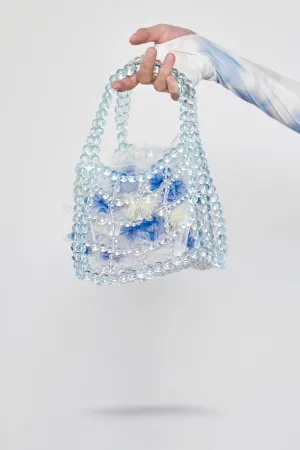 Bubble Flower Basket Handbag