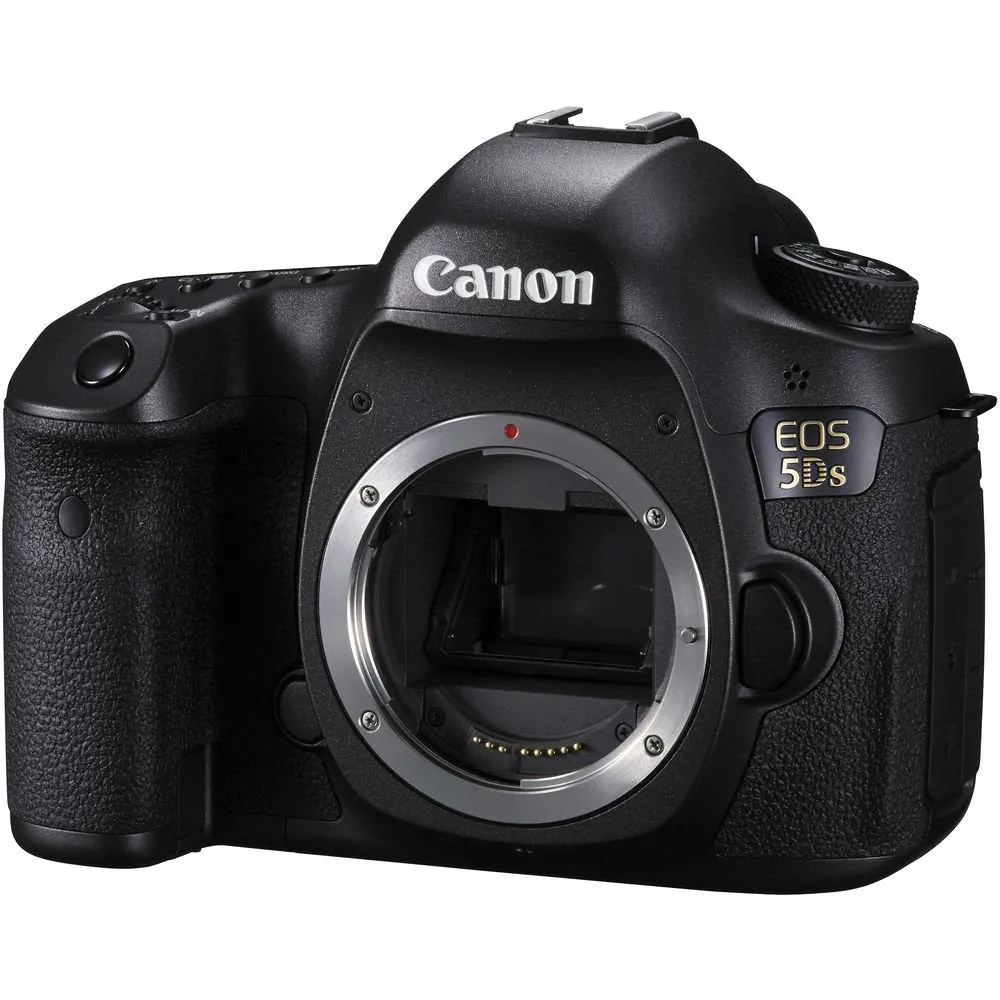 Canon EOS 5DS DSLR Camera (Body Only) (International Model) w/Essentials: 32GB SD Card   32GB CF Card   Cleaning Kit   E