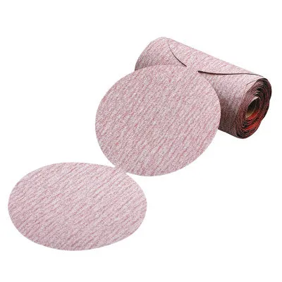 Carborundum Premier Red Aluminum Oxide Dri-Lube Paper Discs, 3 in Dia., P1500 Grit, 05539569927