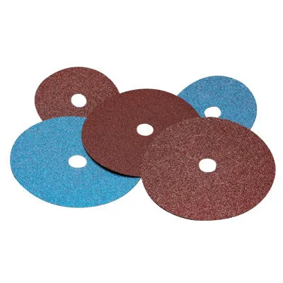 Carborundum Premier Red Zirconia Alumina Resin Fiber Discs, 5 in Dia., 60 Grit, 05539562969