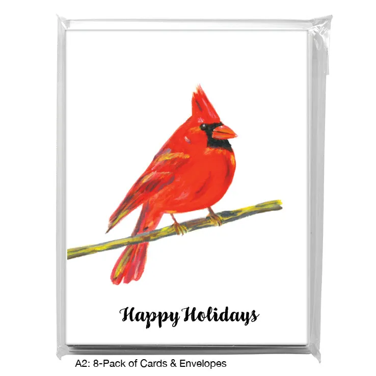 Cardinal, Greeting Card (7698J)