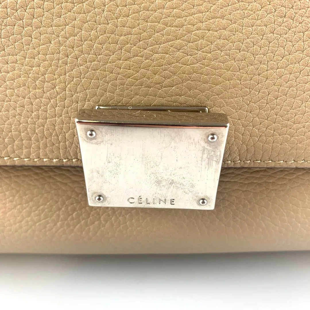 Celine Trapeze Bag Small Dune