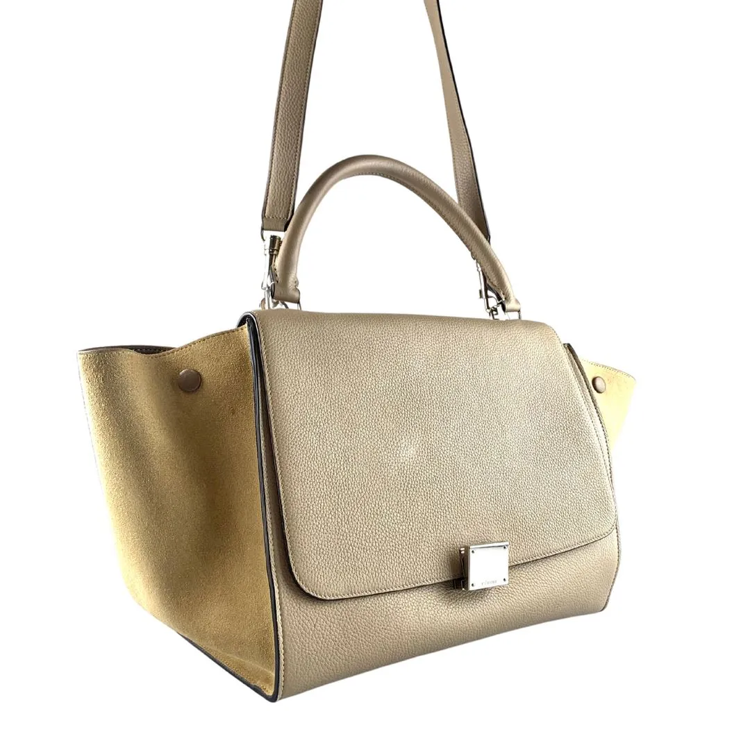 Celine Trapeze Bag Small Dune