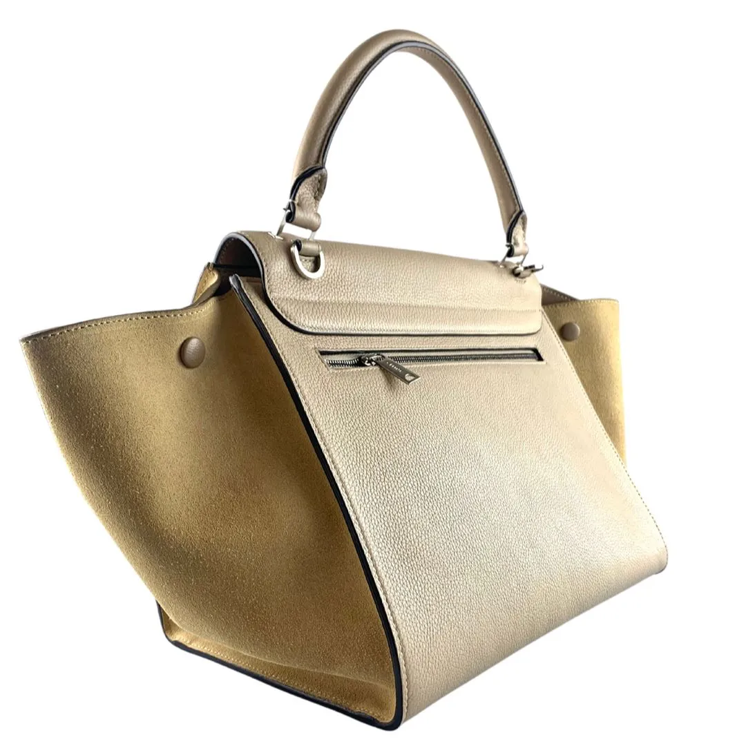 Celine Trapeze Bag Small Dune