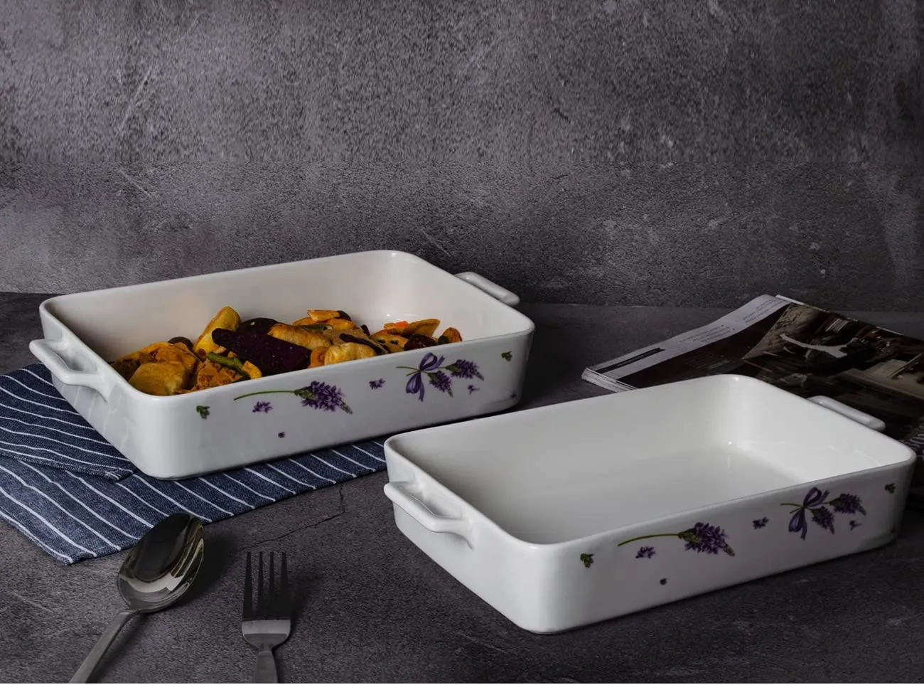 Ceramic Bakeware Set - Square