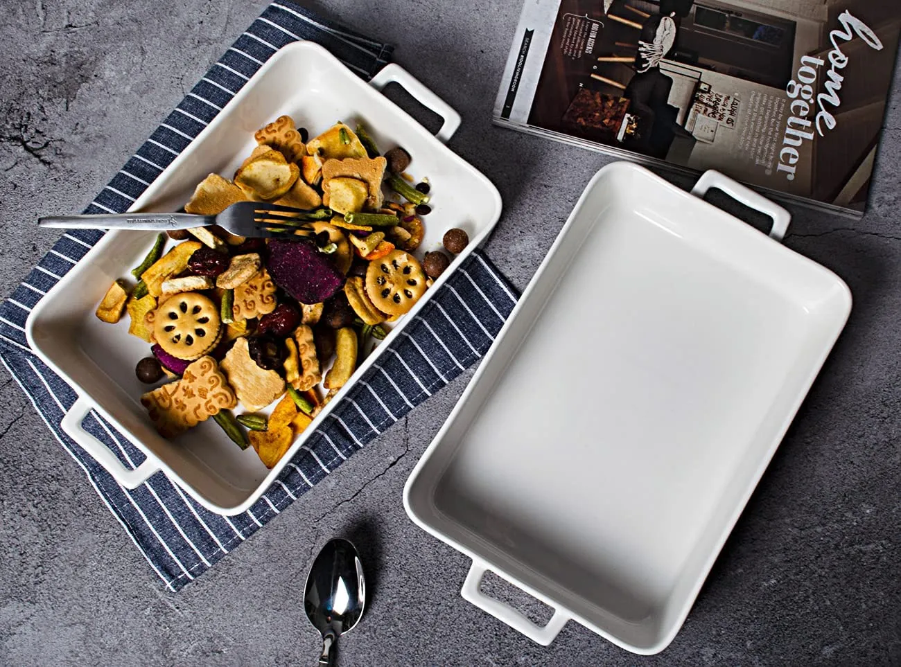 Ceramic Bakeware Set - Square