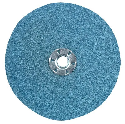 CGW Abrasives Resin Fibre Discs, Zirconia, 4 in Dia., 50 Grit, 48234