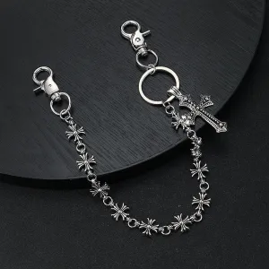 Chrome Hearts dark personality waist chain