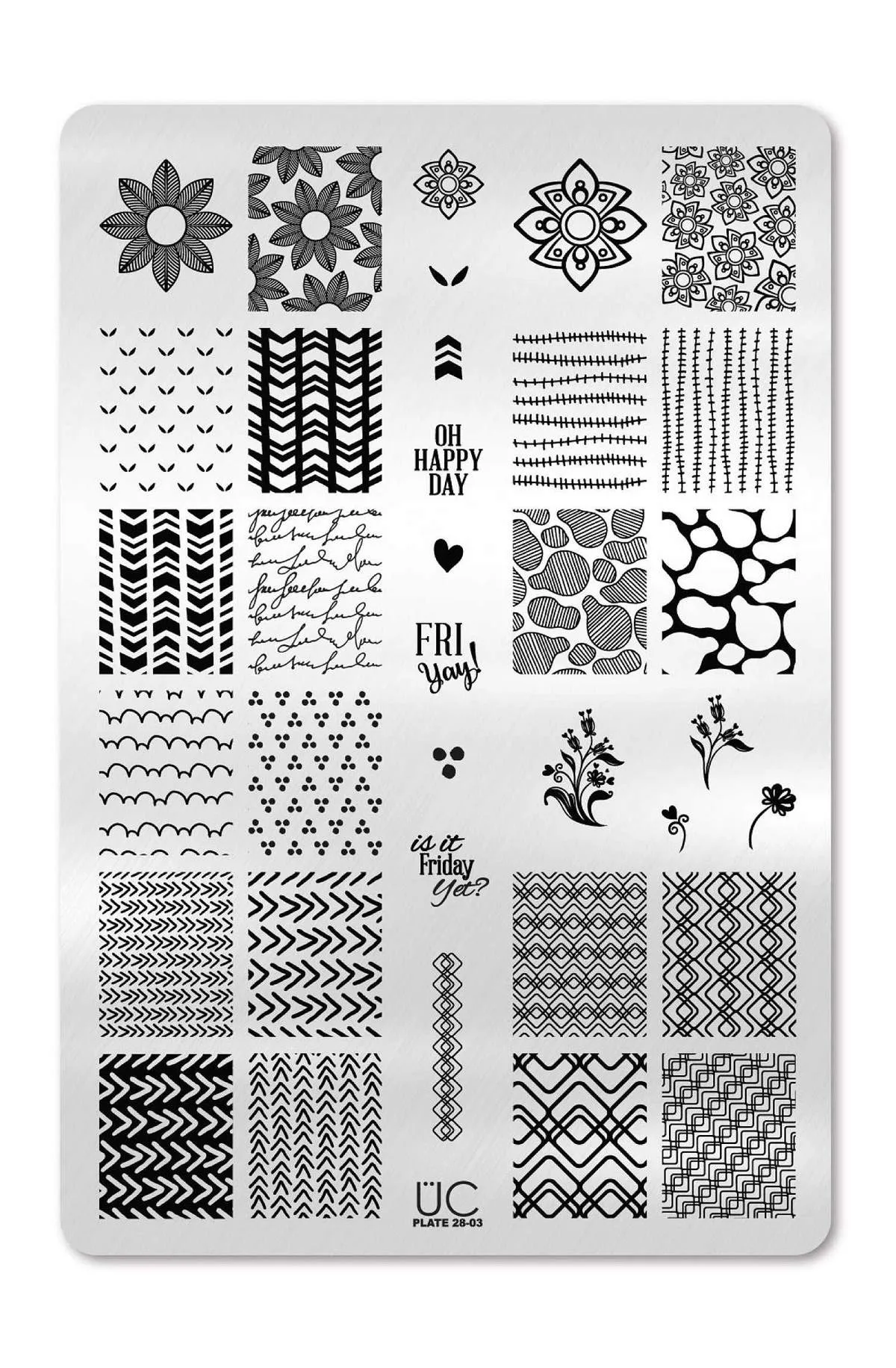 Collection 28 - Uber Chic Stamping Plates