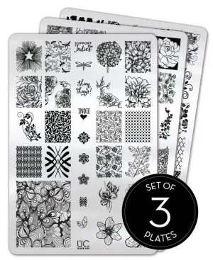 Collection 4 - Uber Chic Stamping Plates