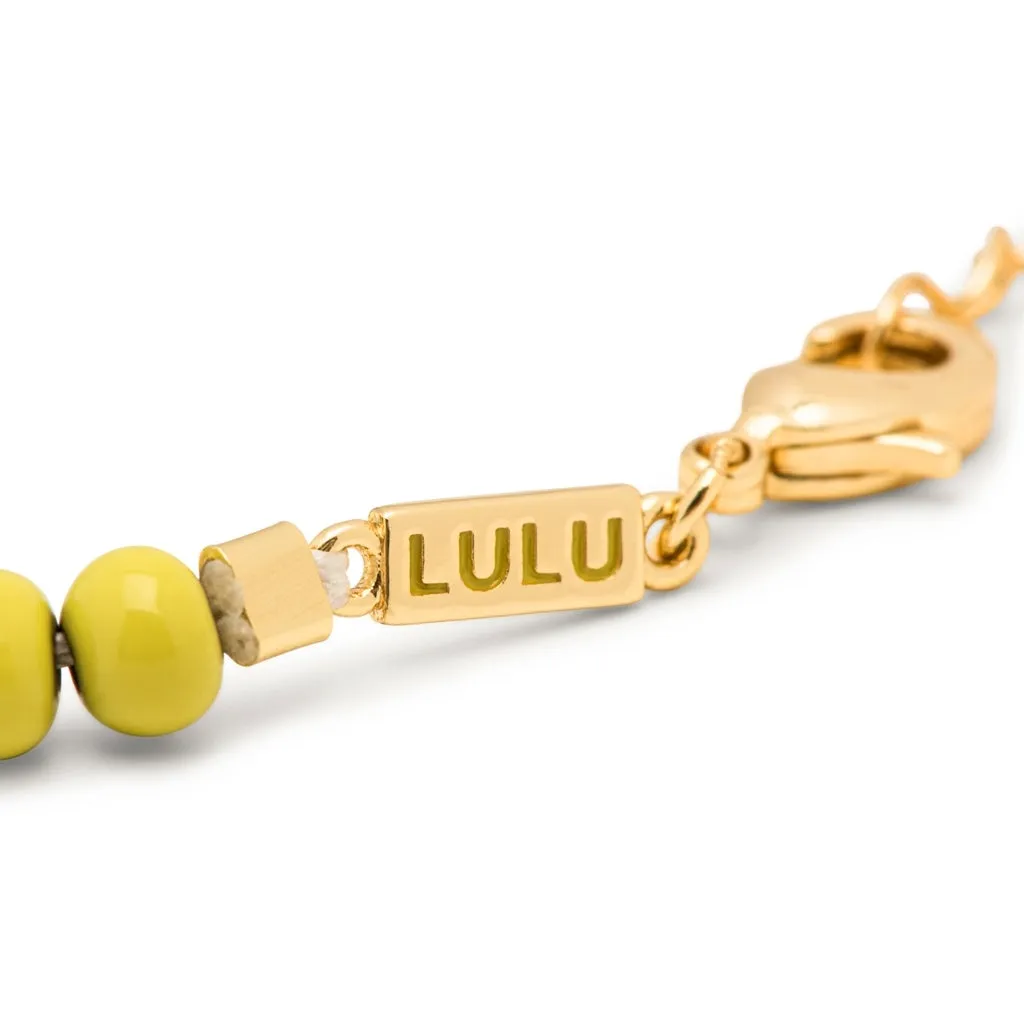 Color Ball Bracelet - Lime