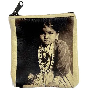 Comanche Princess Leather Western Coin Purse