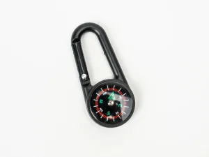 Compass Carabiner Keyring