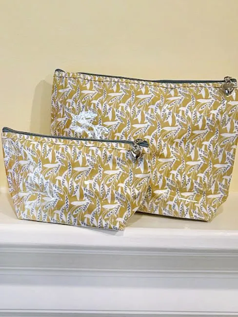 Cosmetic Bag (Small), Leaf Dance - Preorder