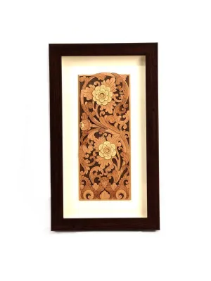 Creative Floral Climber Wooden Craftsmanship Home Décor Hangings Tamrapatra