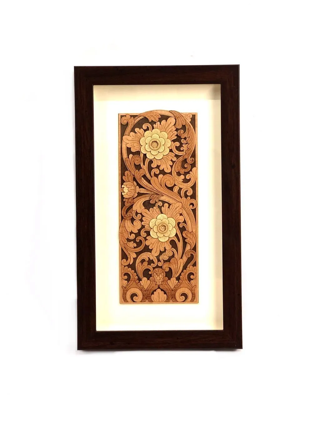 Creative Floral Climber Wooden Craftsmanship Home Décor Hangings Tamrapatra