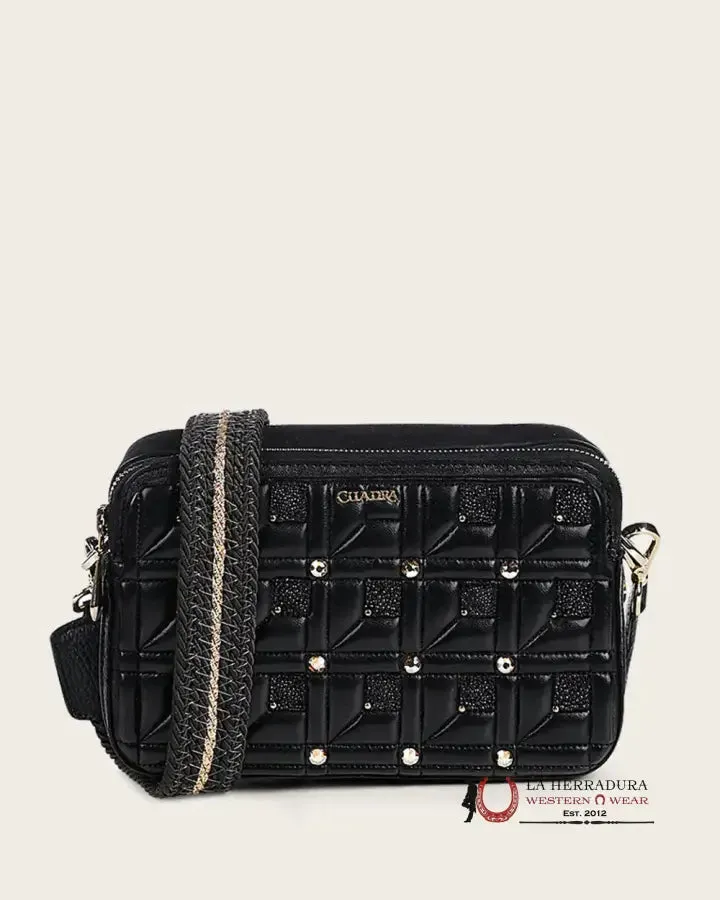 CUADRA BLACK STINGRAY BAG