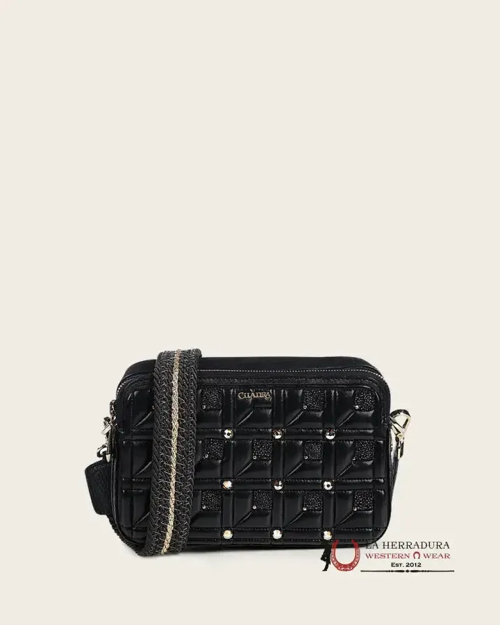 CUADRA BLACK STINGRAY BAG