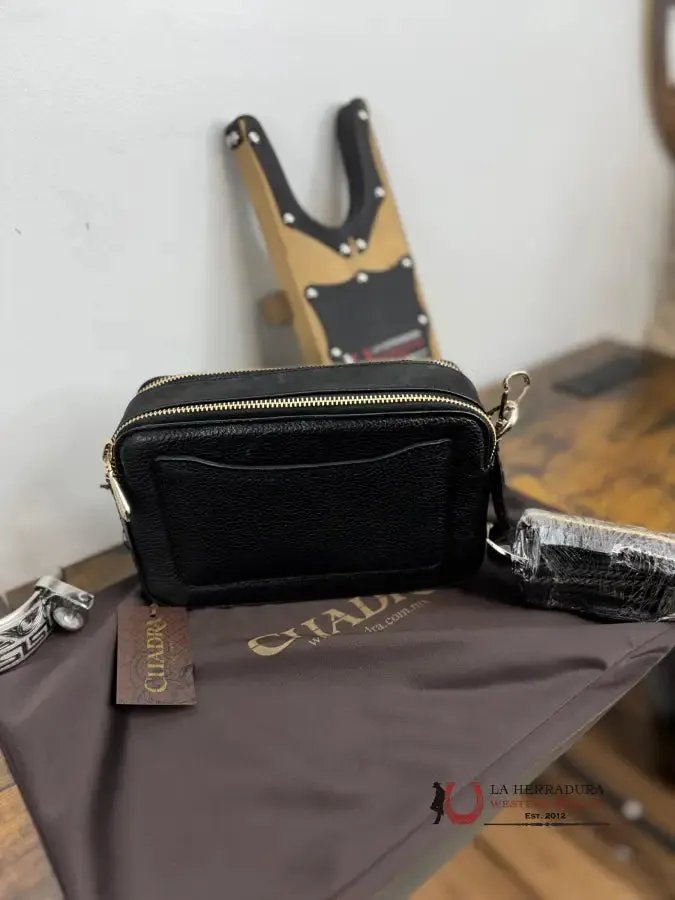 CUADRA BLACK STINGRAY BAG