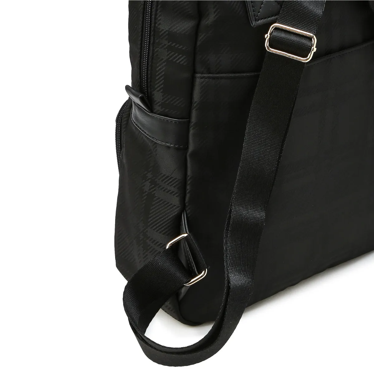 DAKS Black House Check Lightweight Daily Backpack / from Seoul, Korea