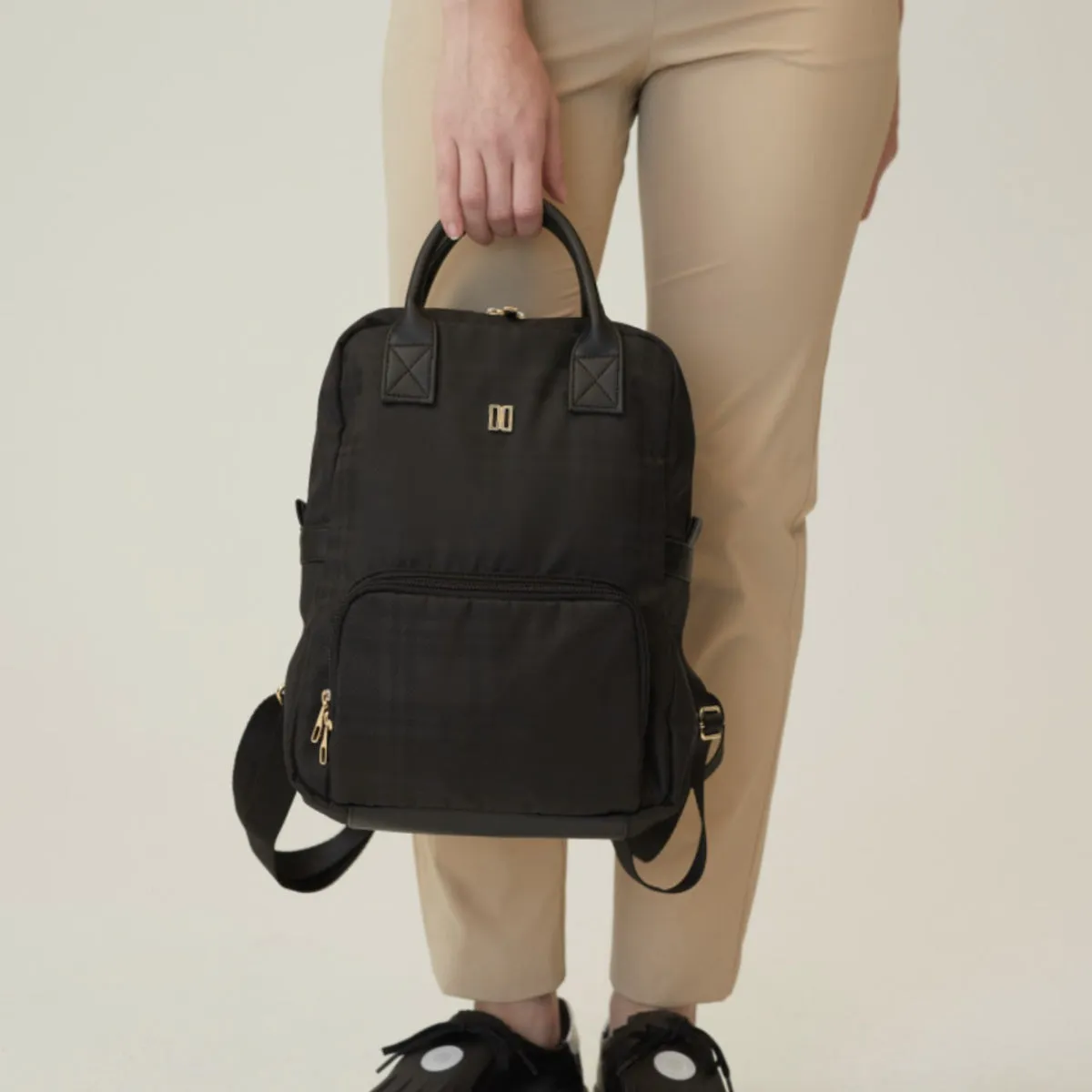 DAKS Black House Check Lightweight Daily Backpack / from Seoul, Korea