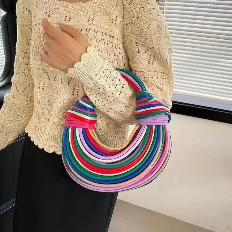 Designer Handwoven Hobo Clutch