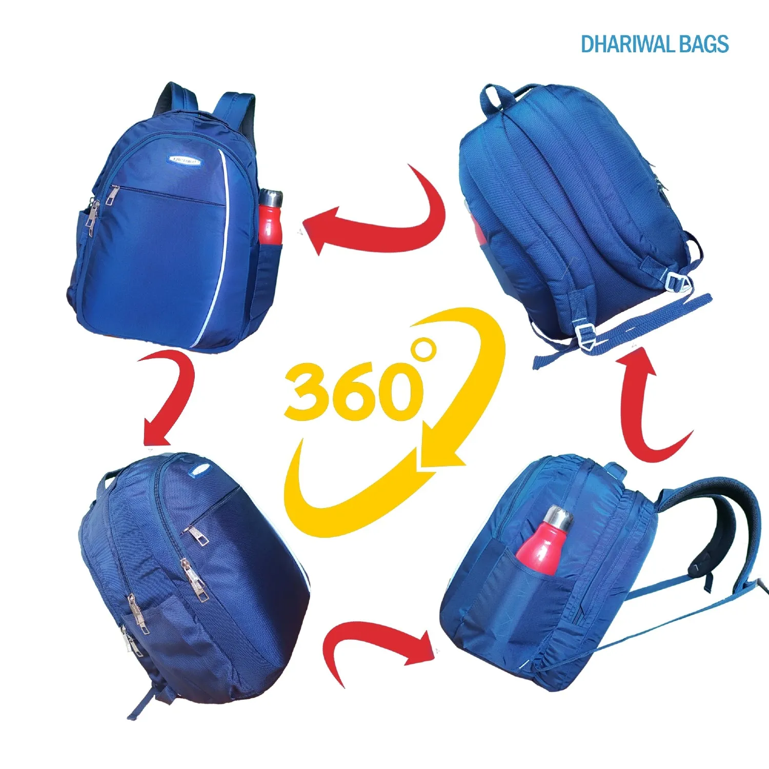 Dhariwal Water Resistant Dual Compartment Backpack 30L BP-206