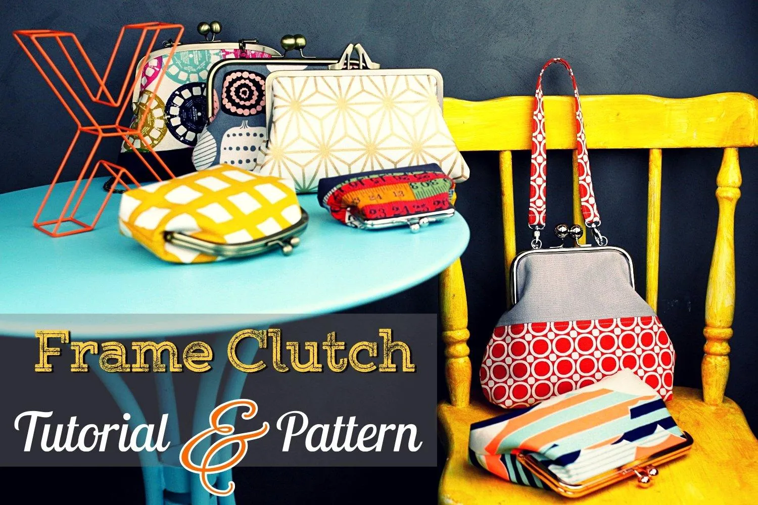 Effie Arch Shape Frame Purse Making Tutorial & PDF Pattern