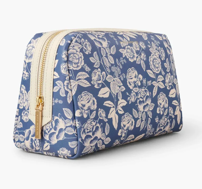 English Rose Large Cosmetic Pouch