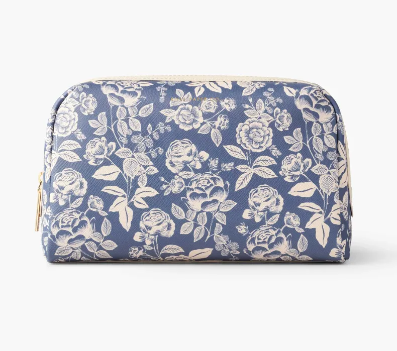 English Rose Large Cosmetic Pouch