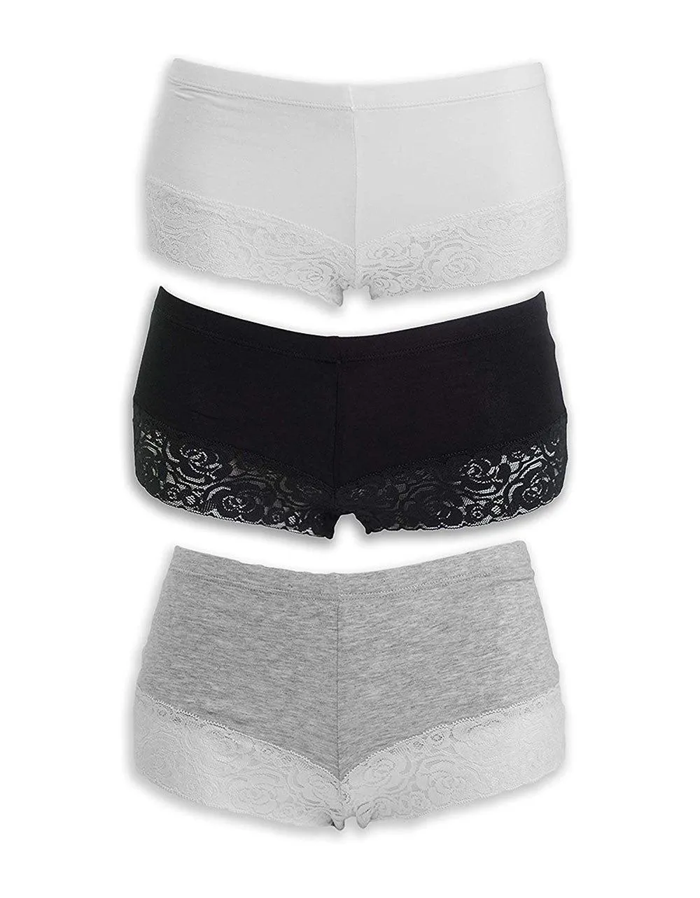 Everyday Lace Boyshorts | Pearl Palette