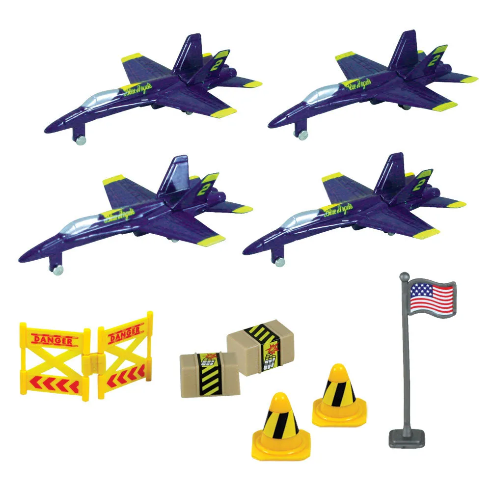 F/A-18 Hornet Blue Angels Backpack Playset