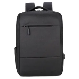 FastLink Anti-Theft Backpack Bags With Usb Charging Port -Black