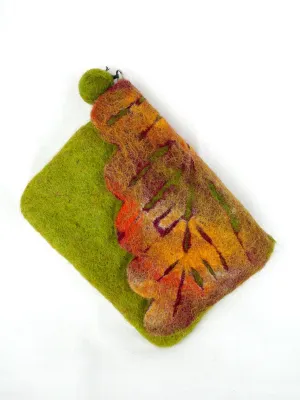 Felt Purse Lime