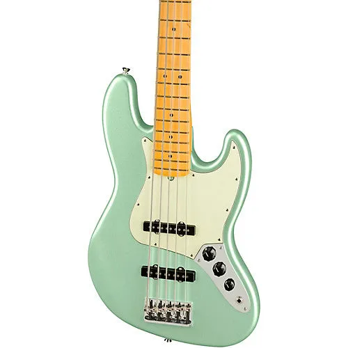 Fender American Professional II Jazz Bass V Maple Fingerboard Mystic Surf Green