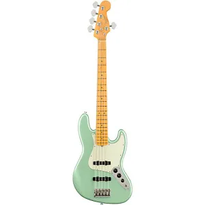 Fender American Professional II Jazz Bass V Maple Fingerboard Mystic Surf Green