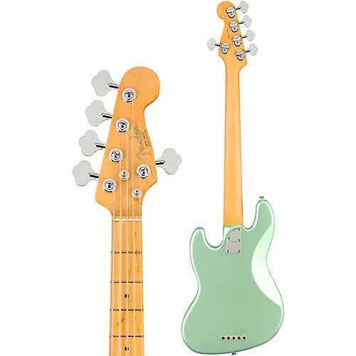 Fender American Professional II Jazz Bass V Maple Fingerboard Mystic Surf Green