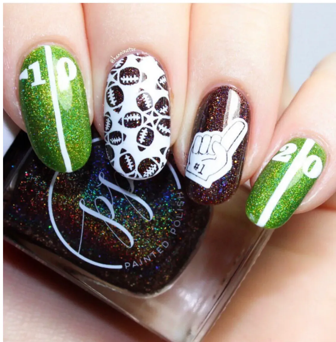 Football is Life - Uber Chic Mini Stamping Plate