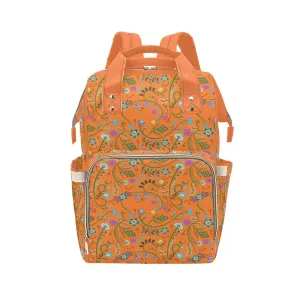 Fresh Fleur Carrot Multi-Function Diaper Backpack/Diaper Bag